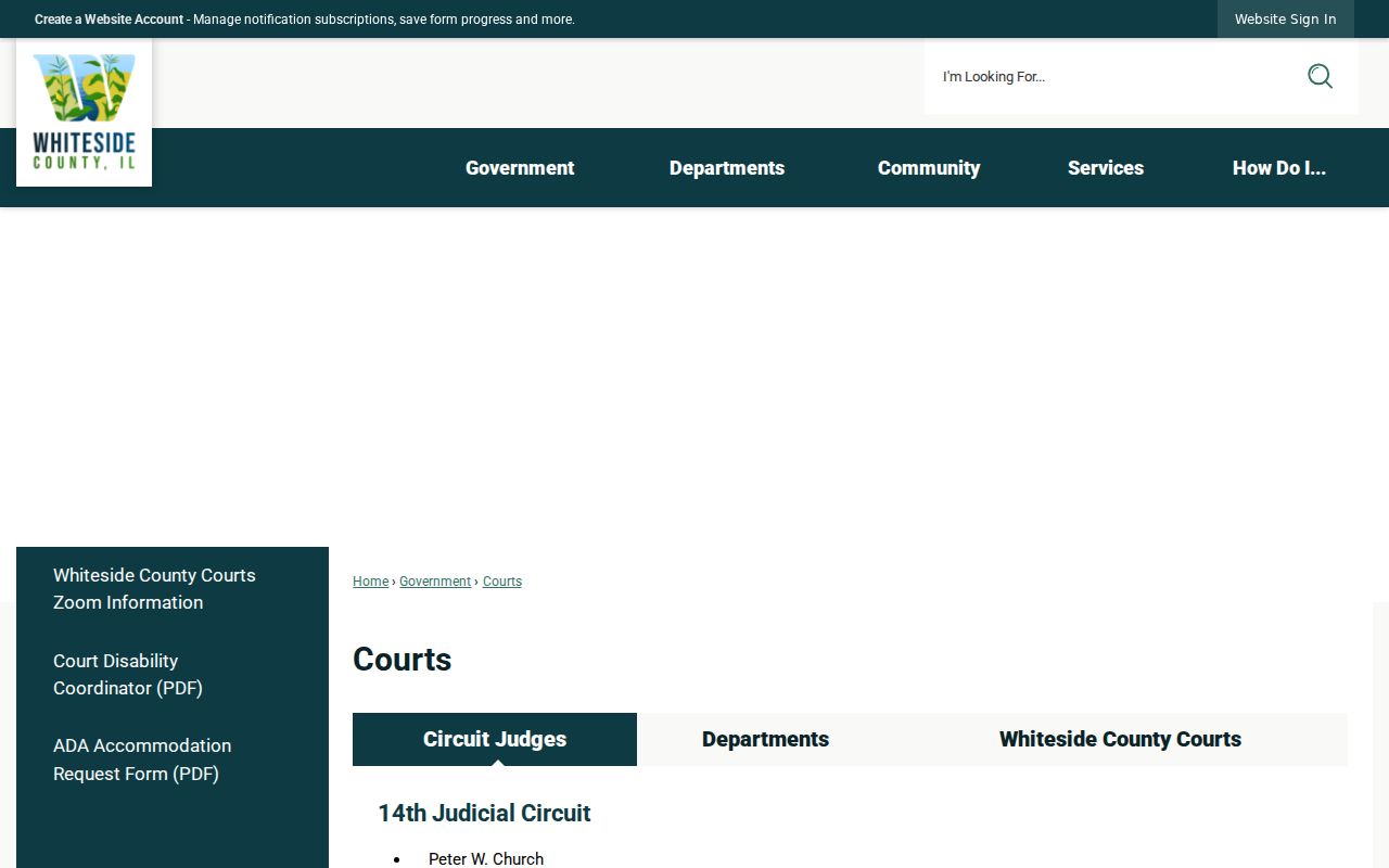 Whiteside County criminal court locations and records access