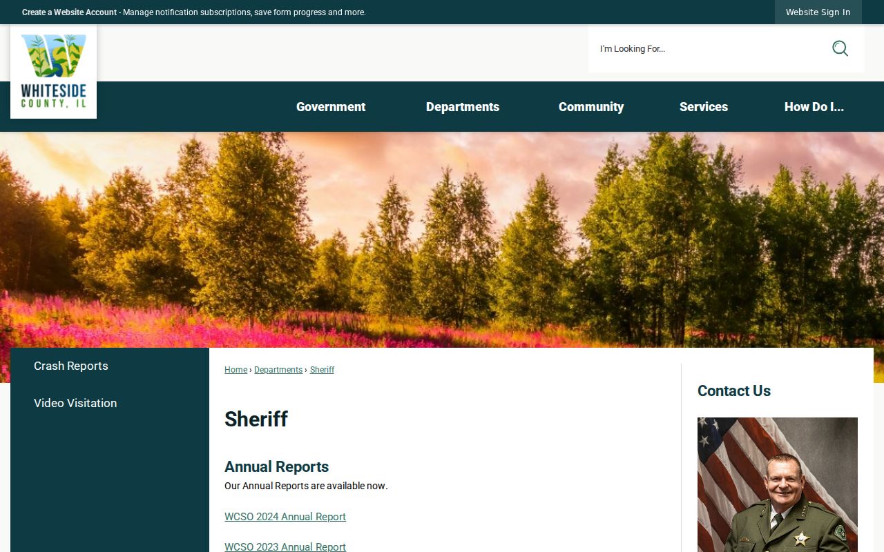 Whiteside County sheriff criminal history records information